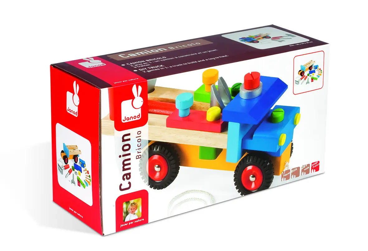 Janod DIY Truck - Packaging