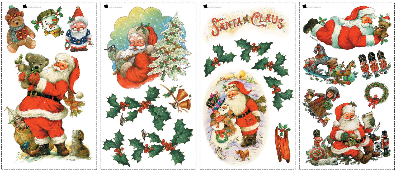 Santa Wall Stickers