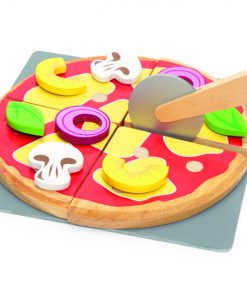 Le Toy Van Pizza & Toppings with Slice Cutter