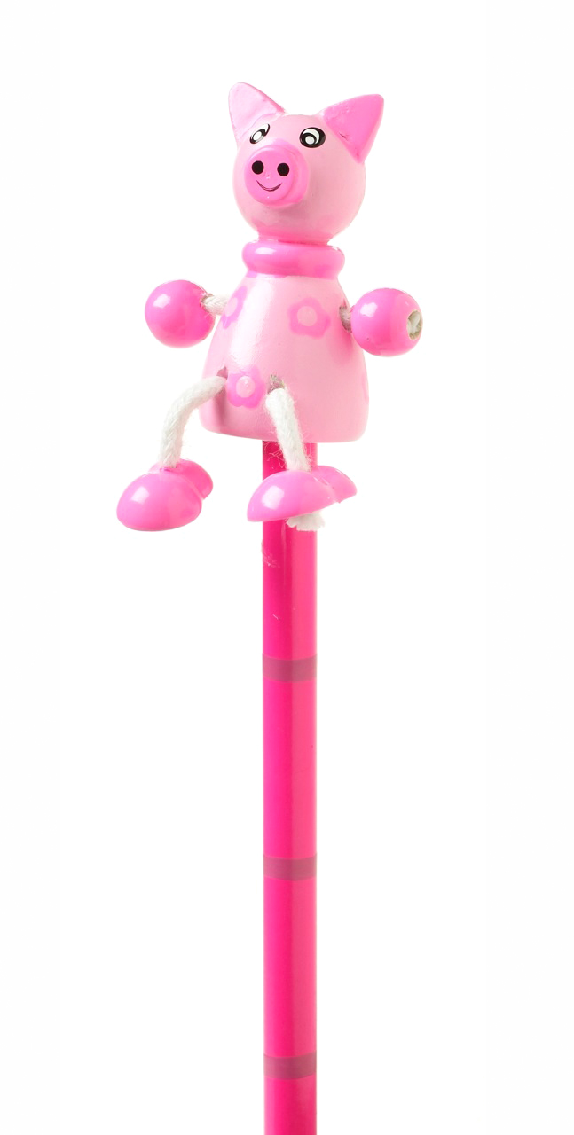Orange Tree Toys Funky Pig Pencil