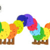 Orange Tree Toys Alphabet Caterpillar Puzzle