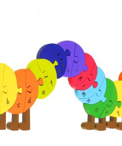 Orange Tree Toys Alphabet Caterpillar Puzzle