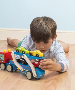 TV444 Race Car Transporter Set Life Style (small)