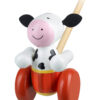 Push Along Cow NO BEADS