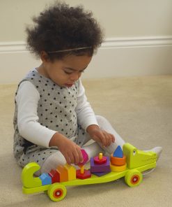 Crocodile - Stacking Pull Along - Lifestyle