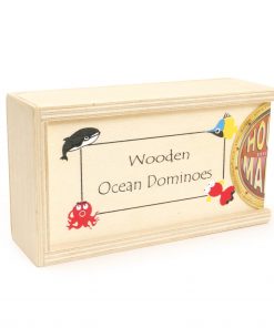 222130 Wooden Ocean Dominoes - Box