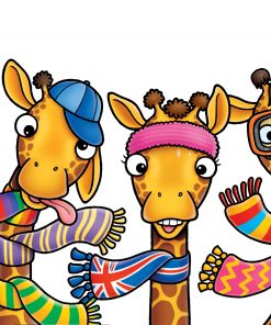 070 Giraffes in Scarves CHARACTERS WEB
