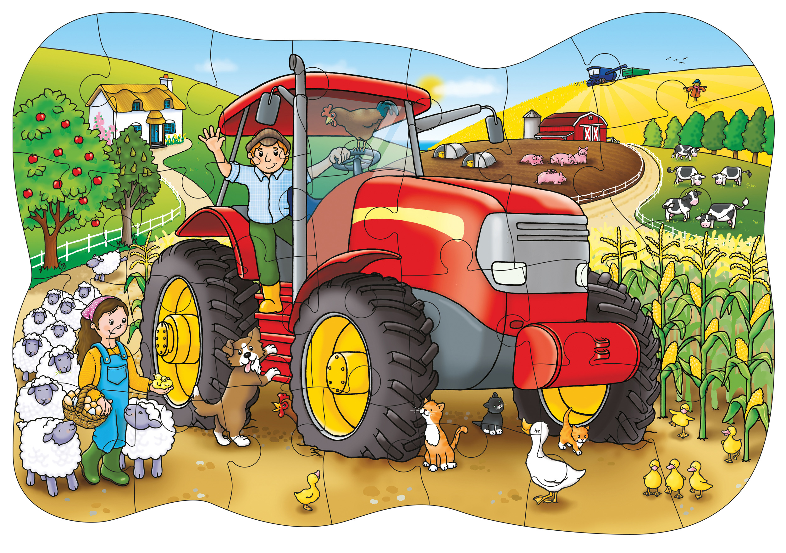 224 Big Tractor Puzzle WEB small