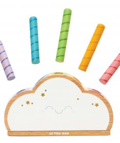 PL133-Rainbow-Cloud-Colour-Pop-Wooden-Toddler-Toy-Happy