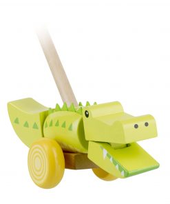 PUSH ALONG CROCODILE (cropped stick)