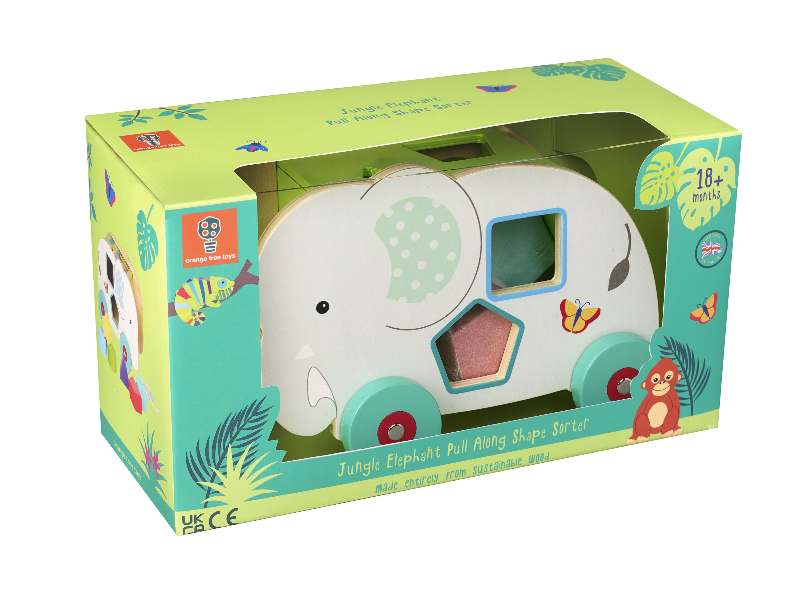 SHAPE SORTER - JUNGLE ELEPHANT_PACKAGING