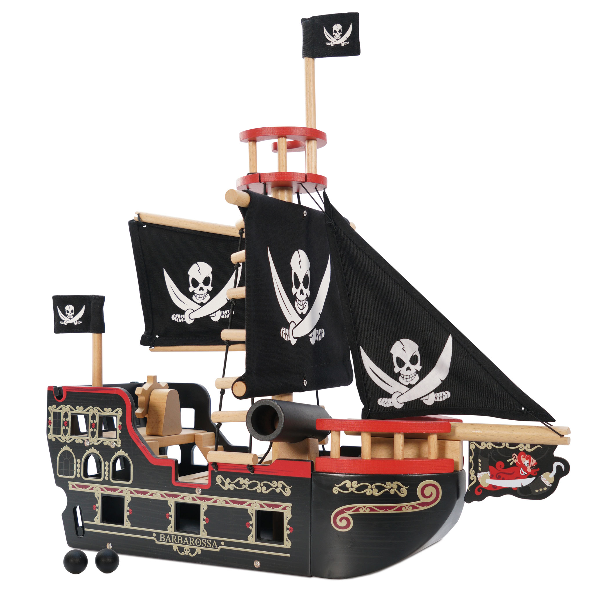 tv246-barbarossa-pirate-ship-skull-cross-bone-classic-historical-toy