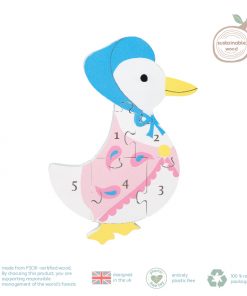 NUMBER PUZZLE - JEMIMA - PETER RABBIT_FSC