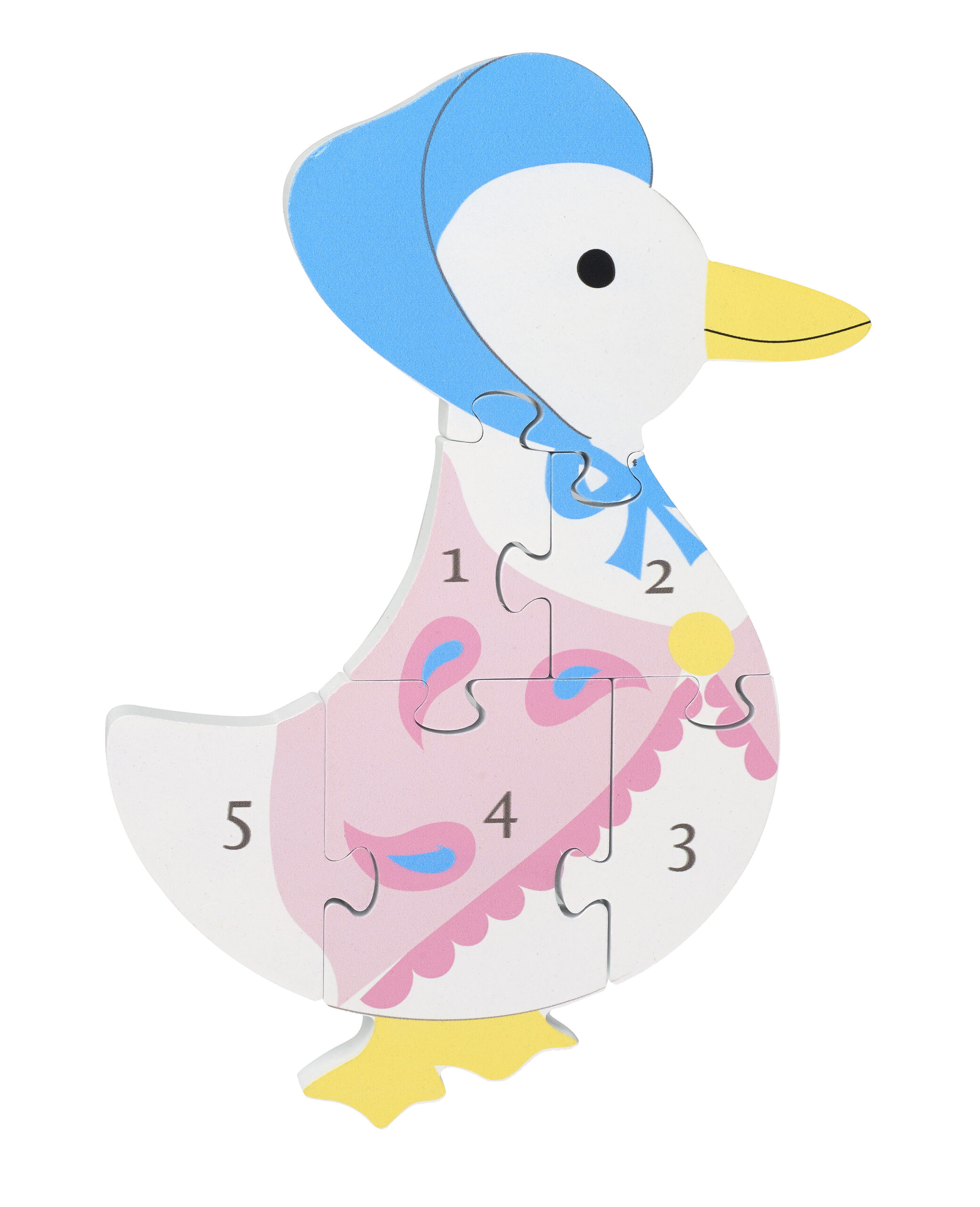 NUMBER PUZZLE - JEMIMA PUDDLE-DUCK