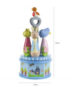 MUSICAL CAROUSEL - PETER RABBIT - MEASUREMENTS-17
