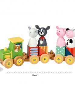 PUZZLE TRAIN - FARM ANIMALS - MEASUREMENTS