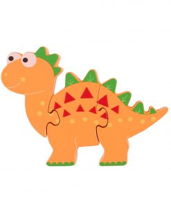 DINOSAUR - STEGASAURUS WOODEN PUZZLE