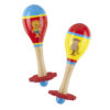 MARACA SET - LION & MONKEY