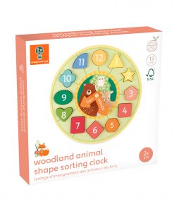 PACKAGING - WOODLAND - SHAPE SORTING CLOCK