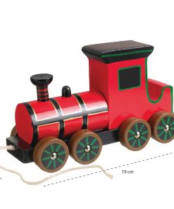 PULL ALONG - STEAM TRAIN - MEASUREMENTS