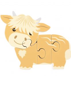 SCOTLAND - HIGHLAND COW PUZZLE