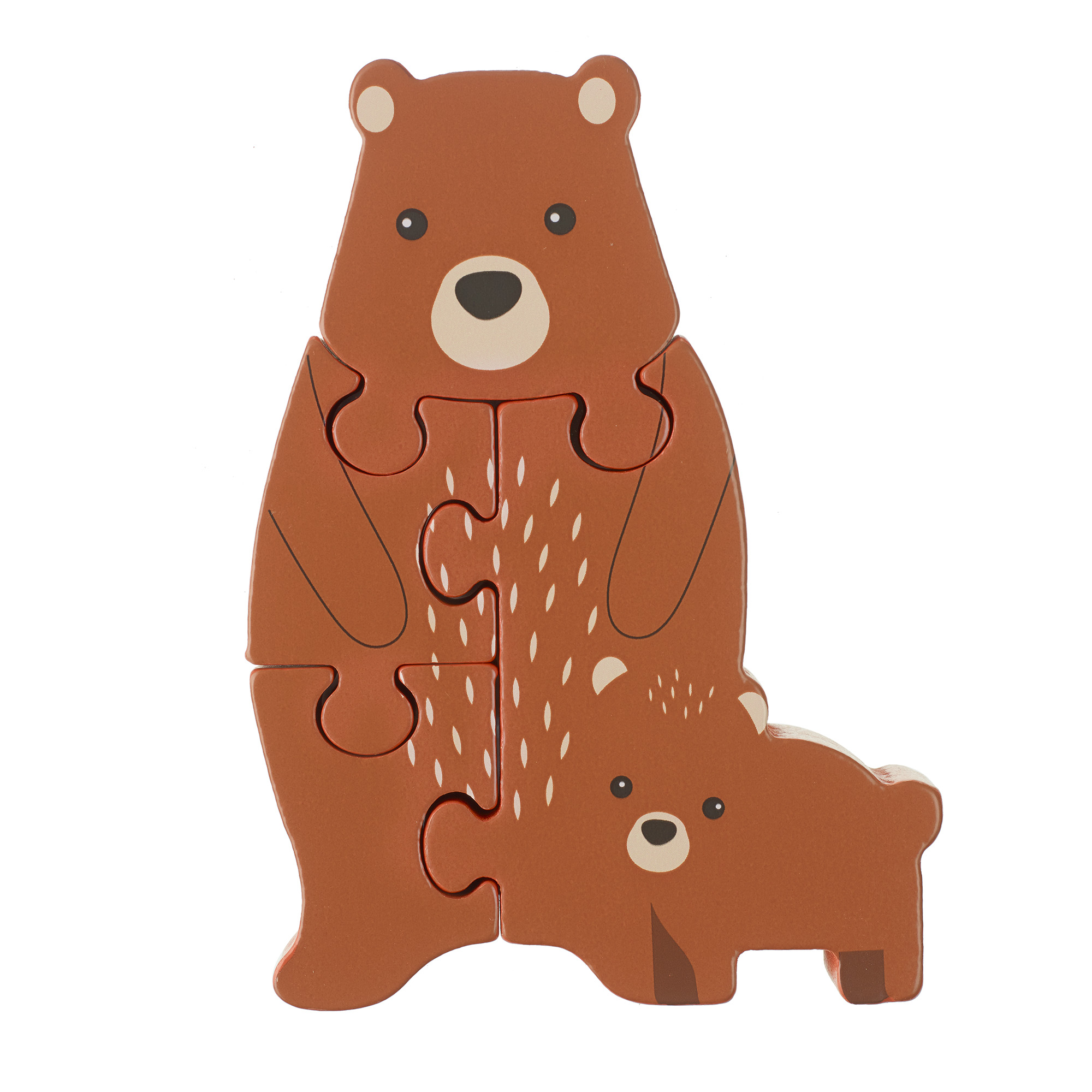 WOODEN PUZZLE - BEAR