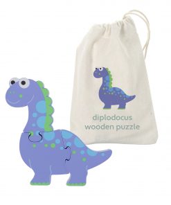 DINOSAUR - DIPLODOCUS WOODEN PUZZLE_3