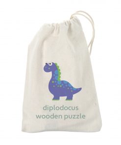 DINOSAUR - DIPLODOCUS WOODEN PUZZLE_5