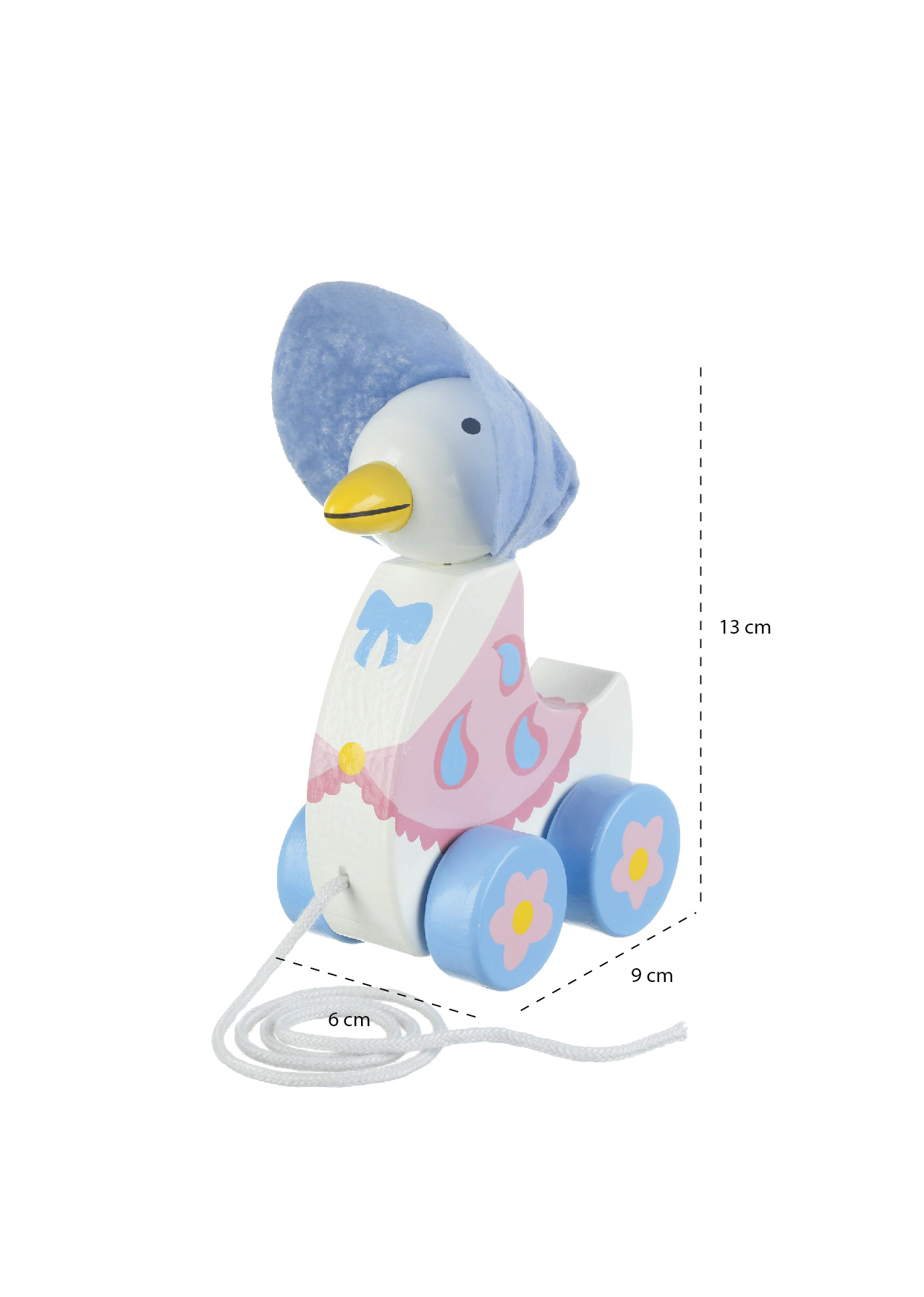 PULL ALONG - JEMIMA PUDDLE-DUCK - MEASUREMENTS-09