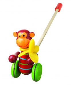 Push Along - Monkey 2 (rubber)