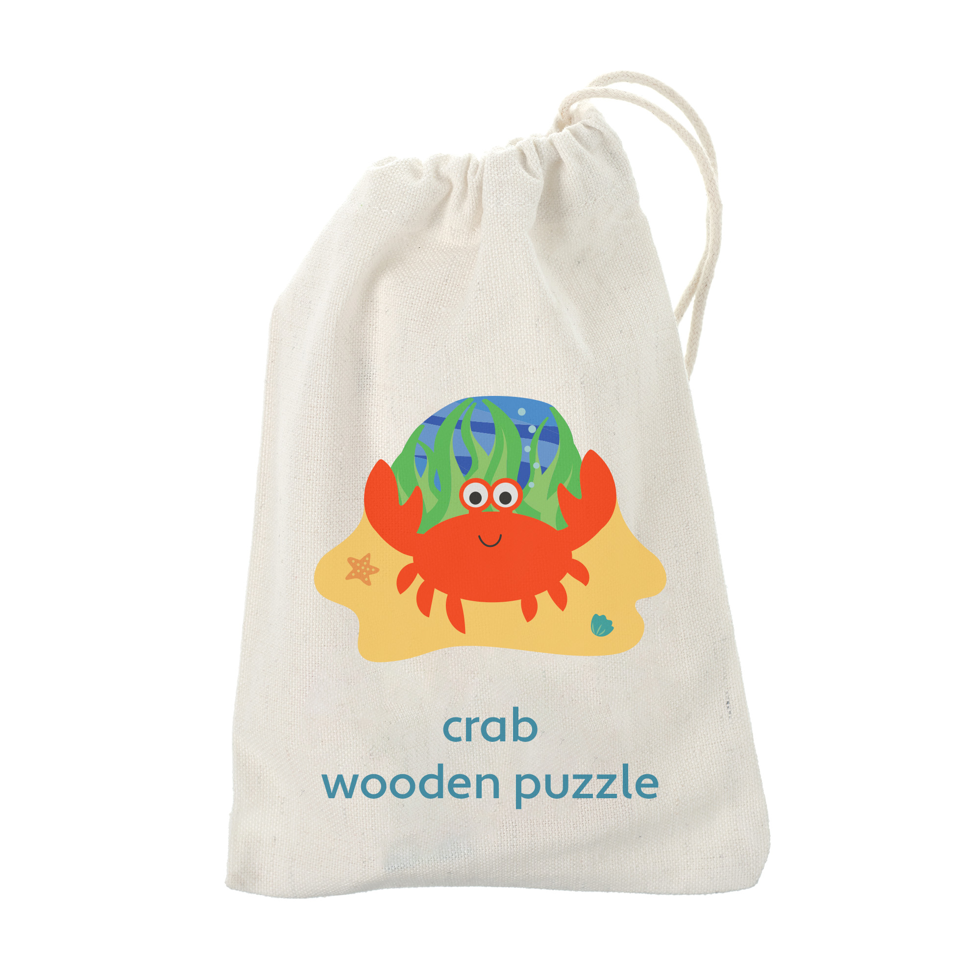SEA LIFE - CRAB PUZZLE_BAG