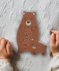 WOODEN PUZZLE - BEAR LIFESTYLEtif