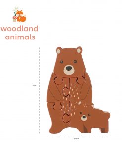 WOODEN PUZZLE - BEAR_MEASUREMENTS