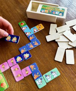 212889 Wooden Christmas Dominoes Indiv 4