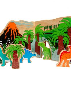 BU81 Jurassic toy world - setup - dinos