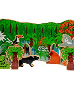 BU81 Jurassic toy world - setup - jungle