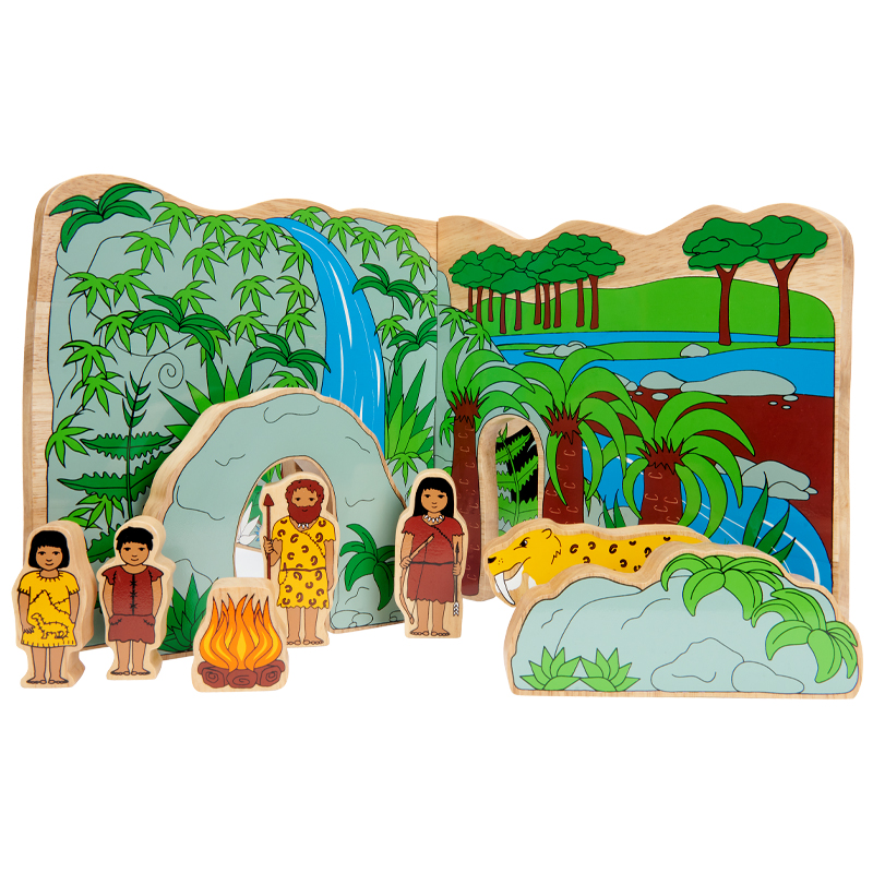 BU81 Jurassic toy world - setup - prehistoric