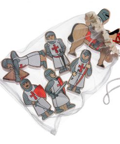 NC990 Red knight playset - bag of 6 (1)