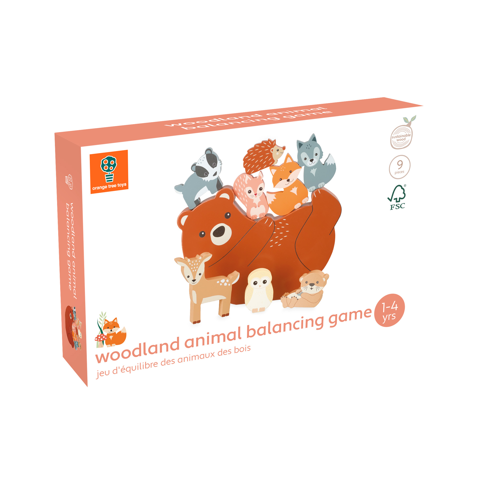 PACKAGING - WOODLAND ANIMAL BALANCING GAME