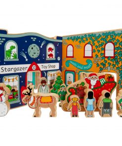 BU87_TownPlayscene__ChristmasSetUp_ToyShopSweetShopQuarter