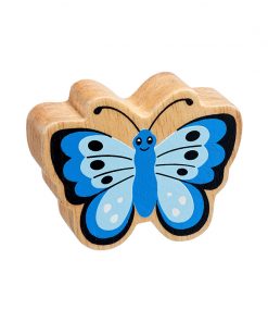 NC193 Natural blue butterfly