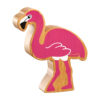NC279 Natural pink flamingo