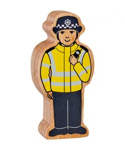 NC502 Natural yellow & black policewoman