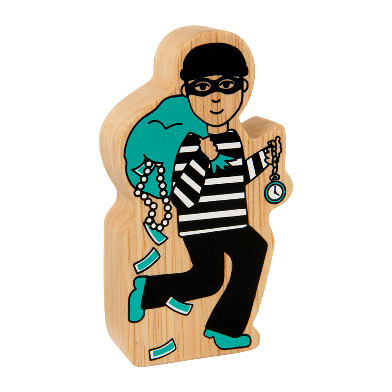 NC531 Natural black & white burglar