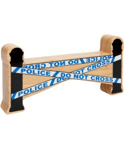 NC801 Natural blue & white police barrier
