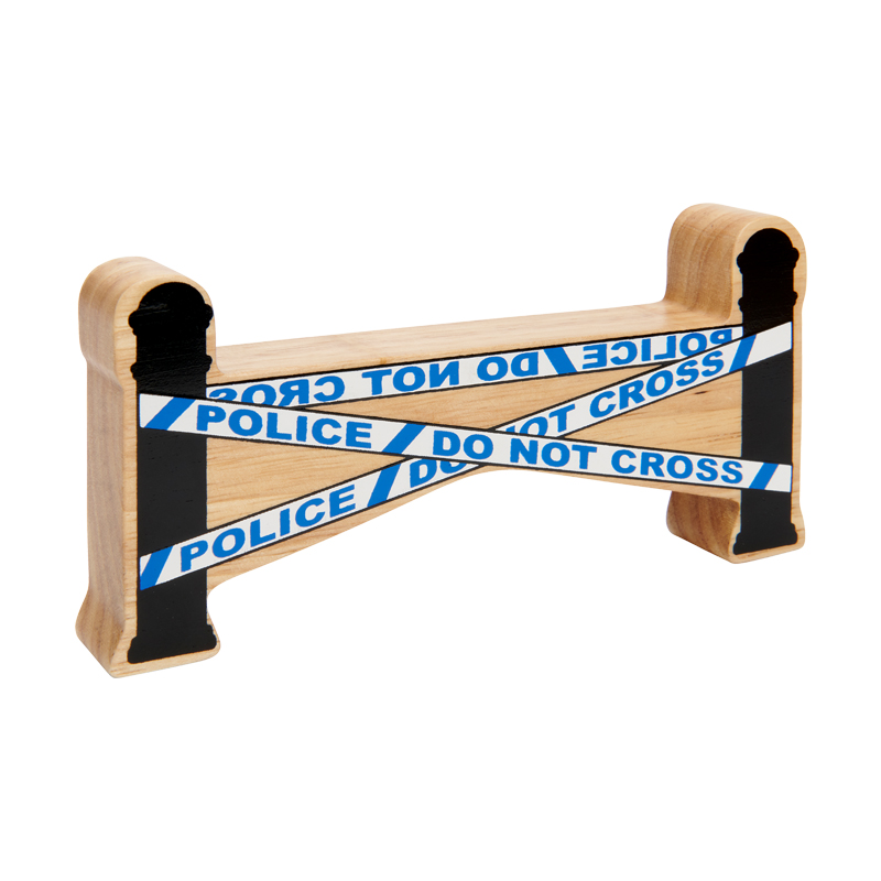 NC801 Natural blue & white police barrier
