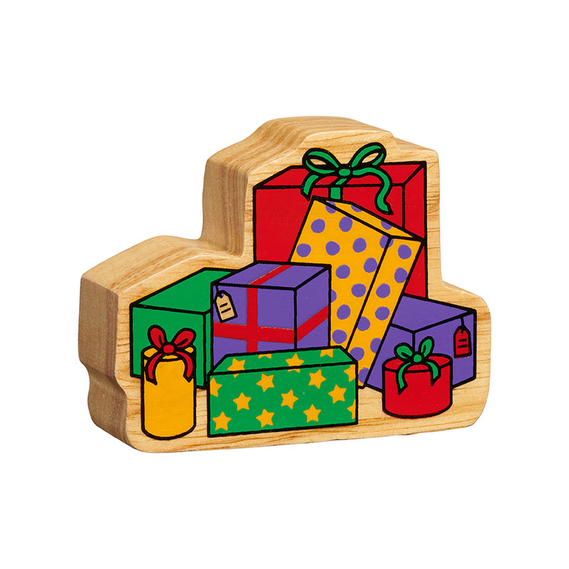 NC840 Natural stack of presents