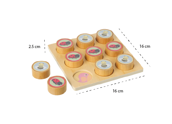 Spring Garden Tic Tac Toe_Measurements