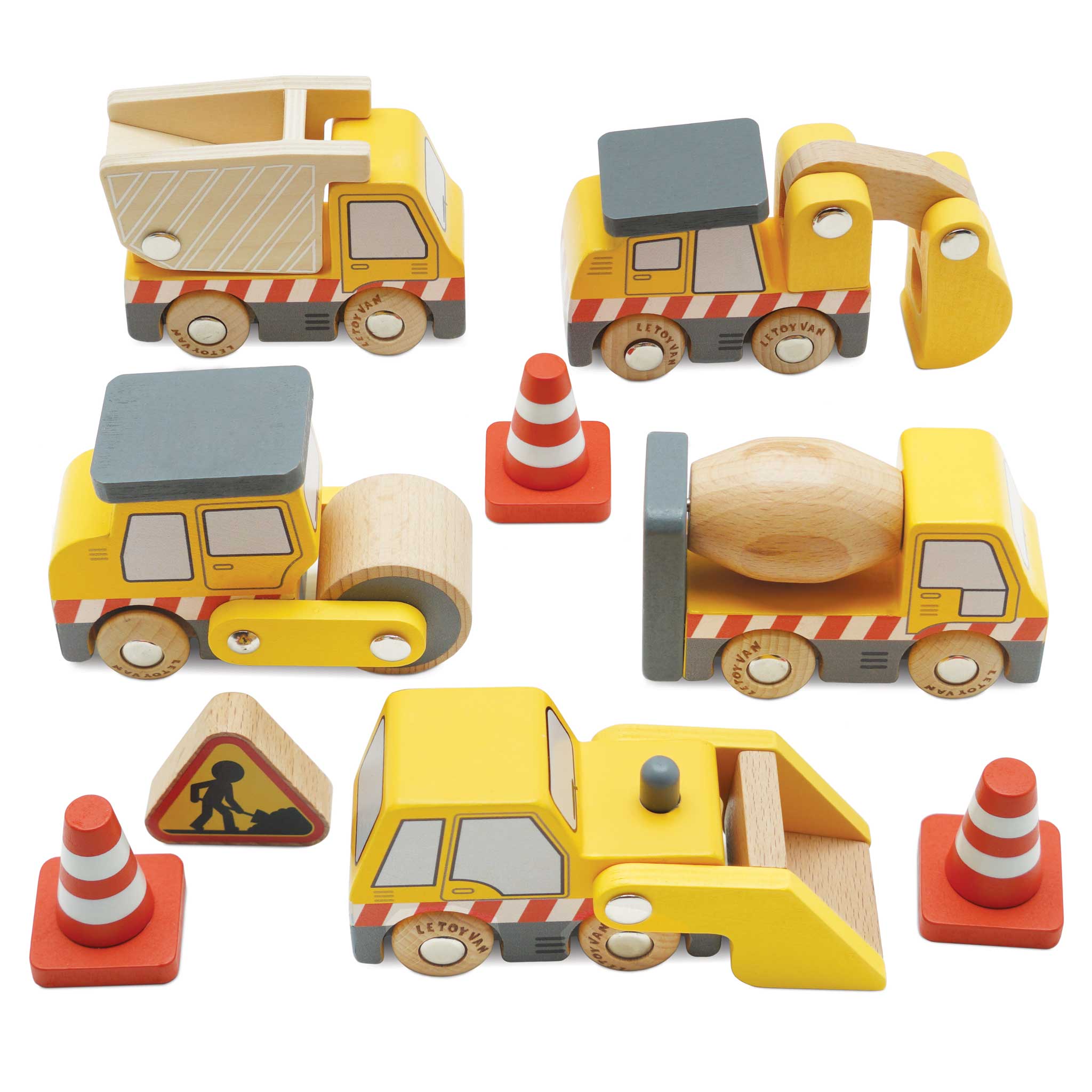 TV442-construction-vehicles-car-road-works-plastic-toy-boy-girl-gift-yellow-orange-wood-garage (7)