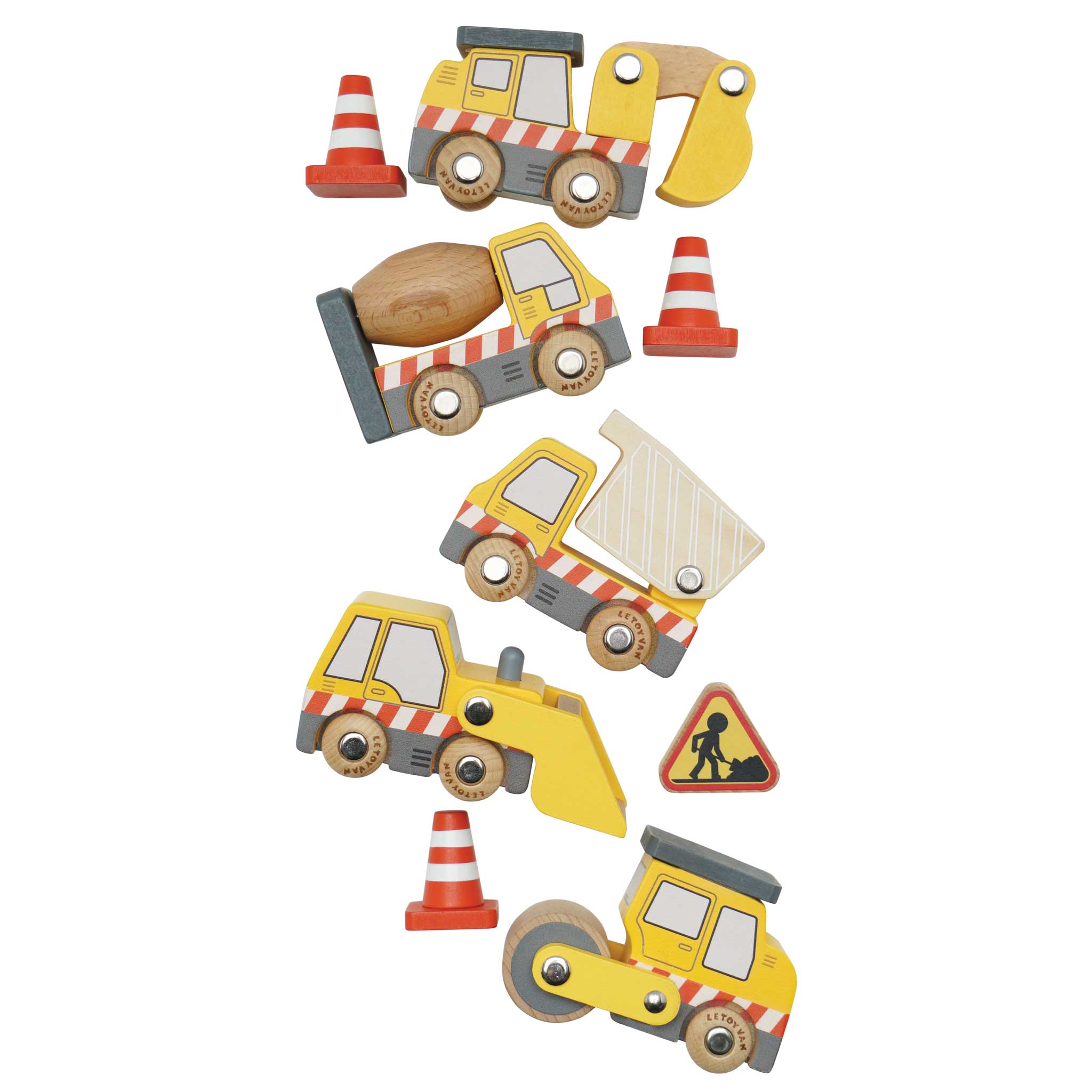 TV442-construction-vehicles-car-road-works-plastic-toy-boy-girl-gift-yellow-orange-wood-garage (8)